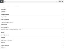 Tablet Screenshot of exoticeyewear.com